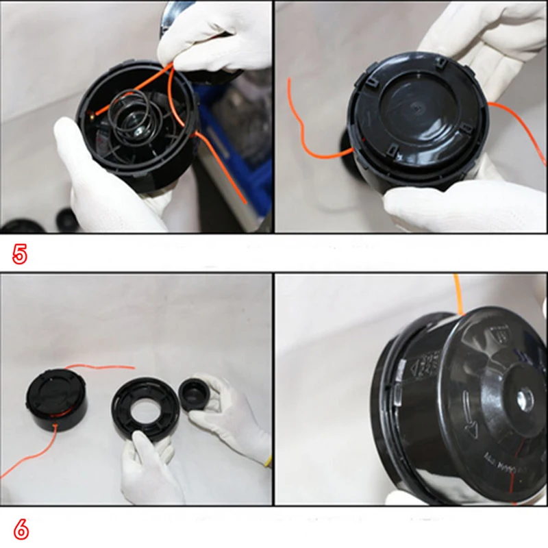 5M*4mm Strong Trimmer Strimmer Brushcutter Nylon Cord Line Wire String Rope Trimmer Rope Cord Wire String for Grass Strimmer