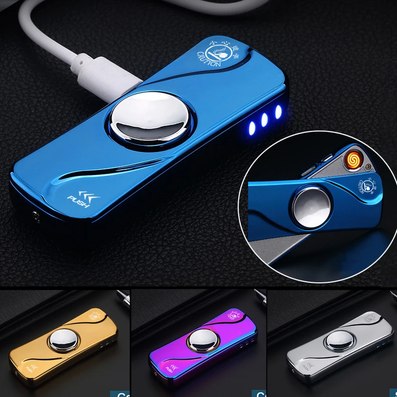 Finger Hand Spinner Metal Toys Fidget Spinner Electronic 