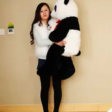Милая большая панда, игрушки, мягкая панда, огромный плюшевый панда, подарок на день рождения около 125 см