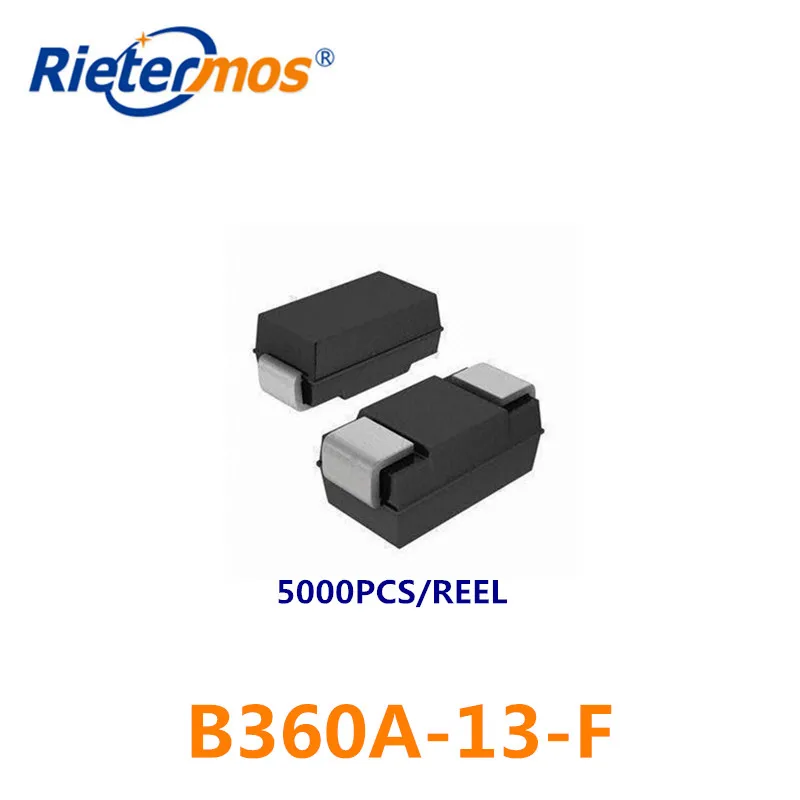 5000DPCS/REEL B360A-13-F B360A SMA DO214AC | Электроника