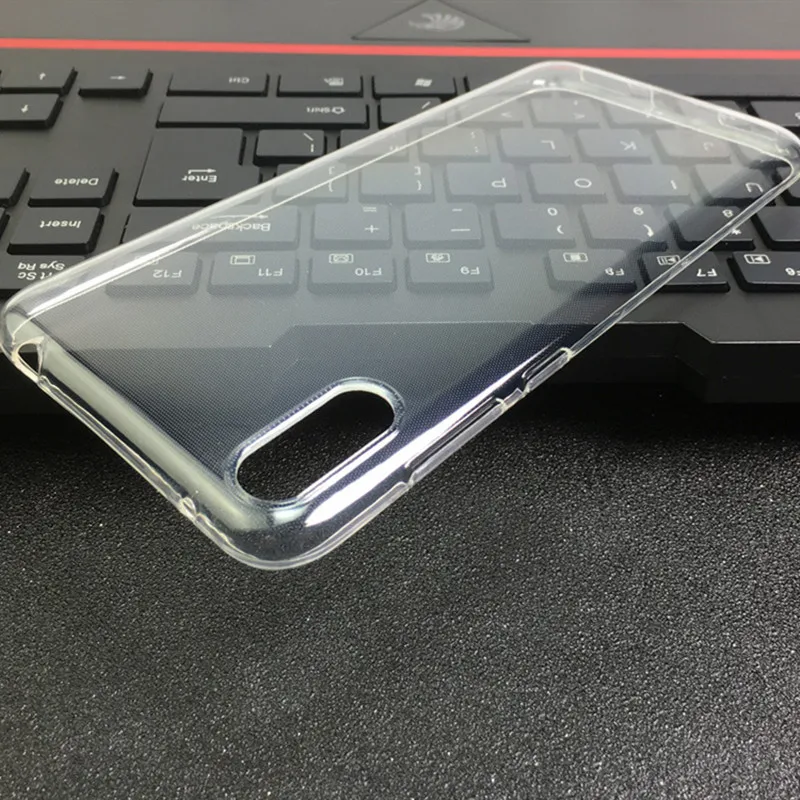 

Huawei Y7 2019 Case Silicone Protector Transparent Clear Soft Huawei Y7 2019 Y7 Pro Cover Coque Funda Etui Hoesje Accessories