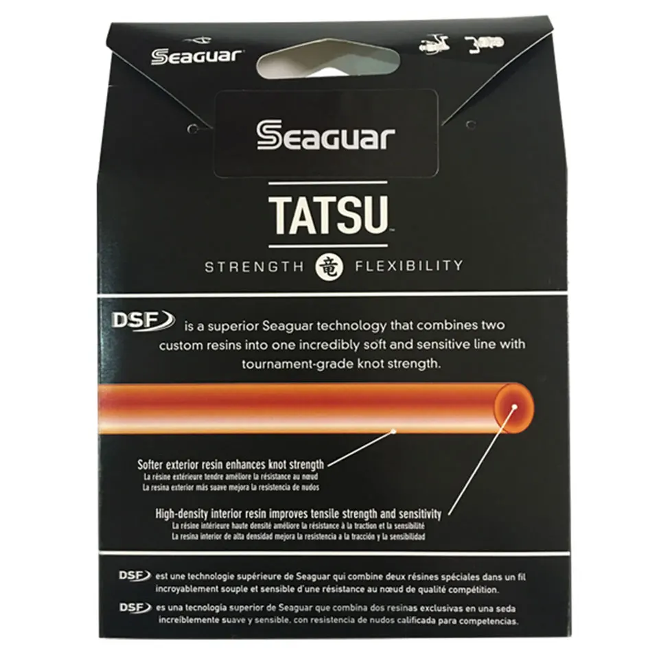 Original Seaguar Tatsu Fishing Line 6lb-15lb 100% Fluorocarbon Dsf  Competitive Level Fishing Lines 200y/183m - Fishing Lines - AliExpress