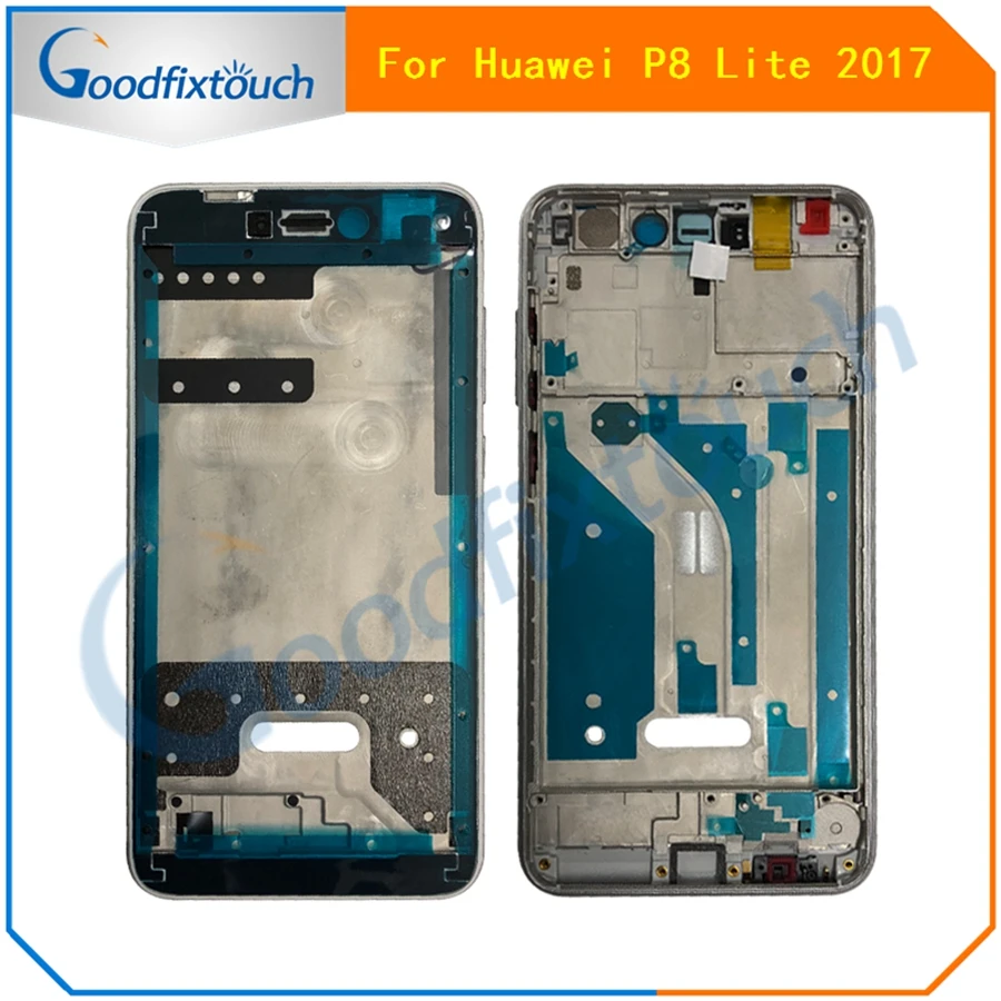 Для Huawei P8 Lite 2017 средняя рамка Корпус крышка для Honor 8 LCD экран Поддержка Лицевая