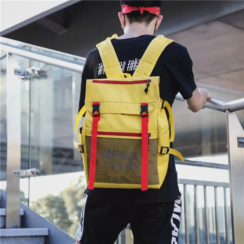 Menghuo Women Laptop Backpack Male School Backpacks Net Rucksacks Leisure for Teenager Travel Women Shoulder Mochilas School Bag (49)