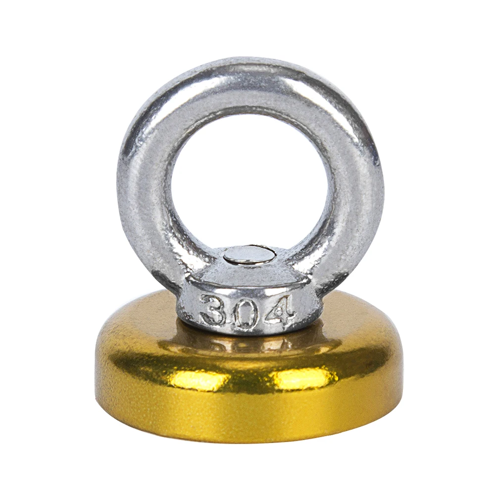 Красочные спасательные неодимовые магнитные кольца с магнитным крюком тяговое усилие 29 кг или 15 кг супер сильные редкоземельные перманентные магниты