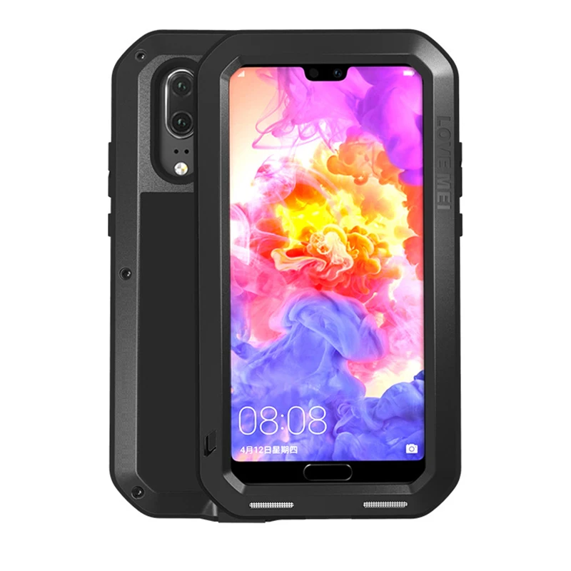 For Huawei P20/p20 Pro Phone Case Shockproof Metal Armor Protective Cover P20 Three Anti-mobile | Мобильные телефоны и