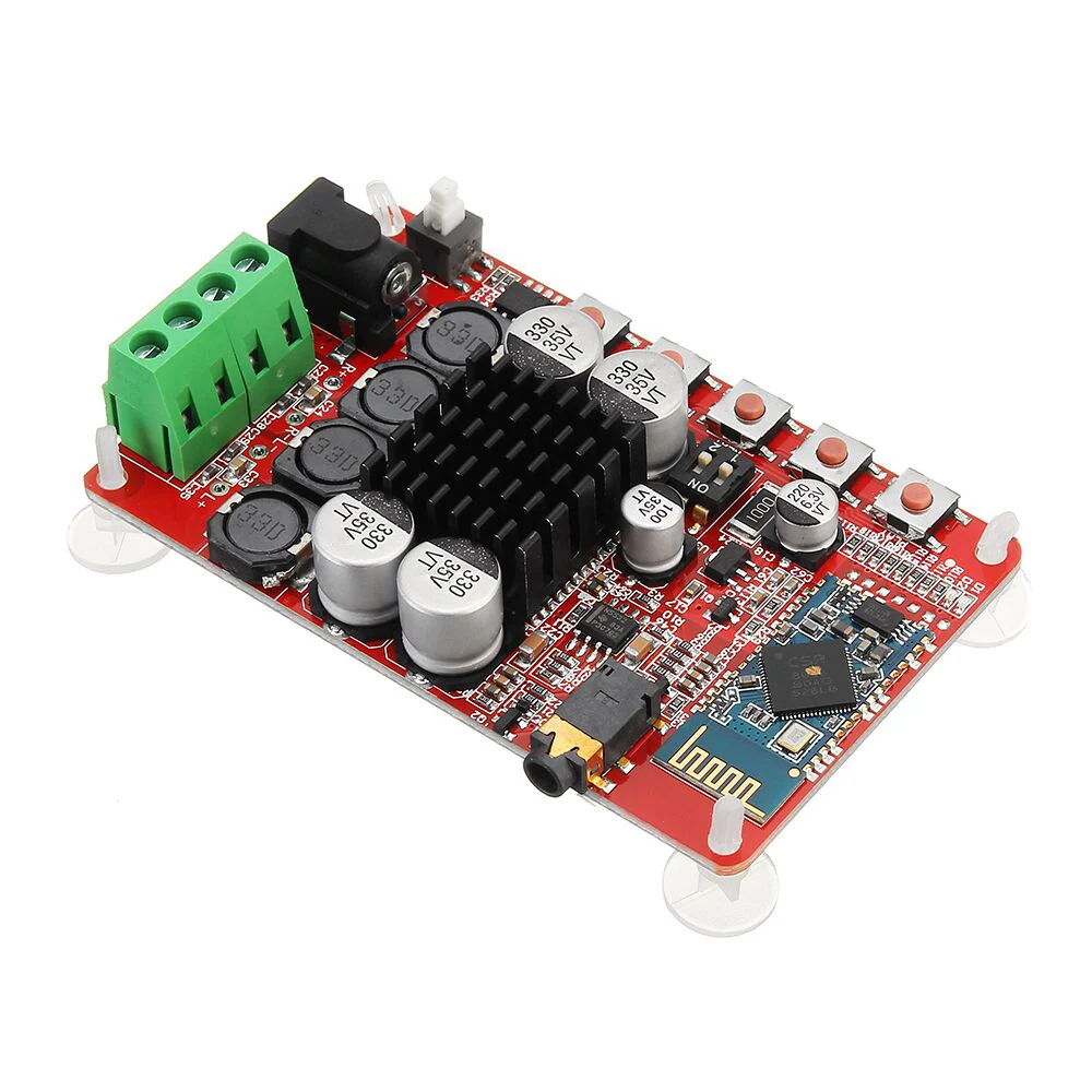 

TDA7492 Bluetooth Amplifier Board 50W+50W Wireless Bluetooth 4.0 Audio Receiver Digital Amplifiers NE5532 Preamp Amplificador
