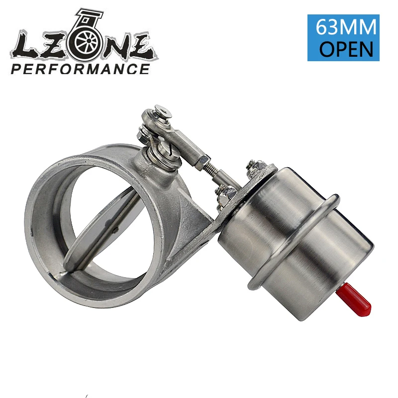 LZONE RACING Exhaust Control Valve With Vacuum Actuator Cutout 2.5