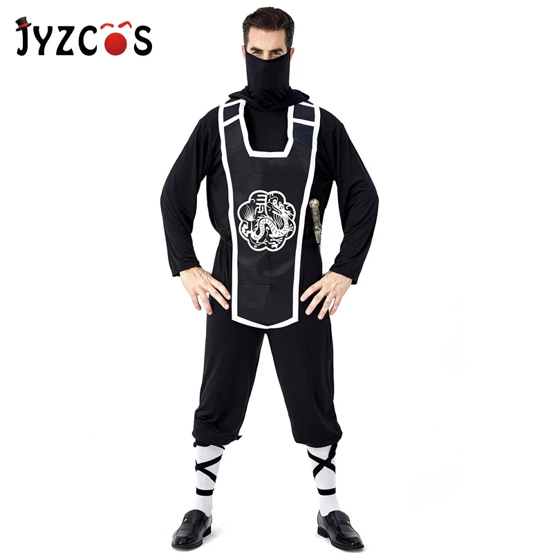 

JYZCOS Ninja Warrior Costume Japanese Killer Cosplay Uniform Halloween Costumes for Men