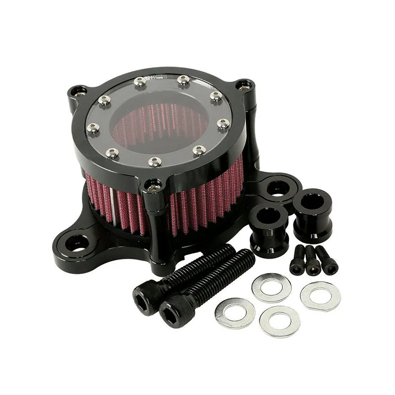 

For Harley 04-16 Sportster XL883 XL1200 XL 883 1200 Motorcycle Air Cleaner Intake Filters 2004 2005 2006 2007-2014 2015 2016