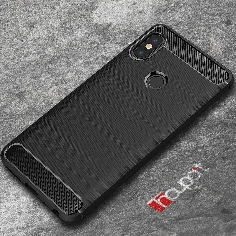 Чехол для Xiaomi Redmi Note 5 Pro 5A Prime Силиконовый ТПУ чехол из углеродного волокна мягкий