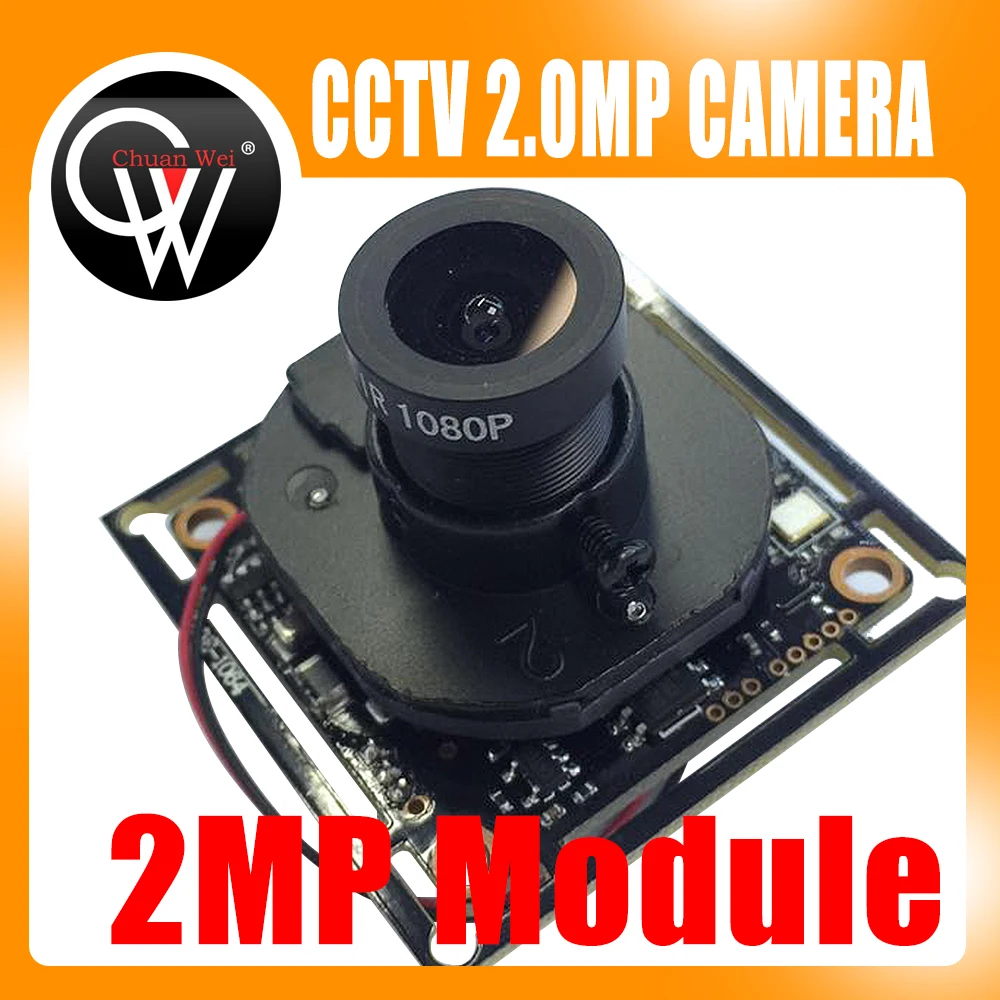 1000TVL AHD Camera Module 1080P 2.0MP CCTV PCB Main Board V20E+OV9732