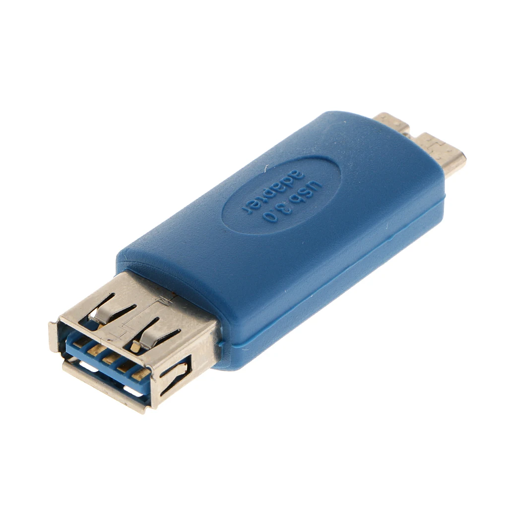 USB 3.0 Type Female to Micro B Male OTG Connector Converter Adapter 5Gbps