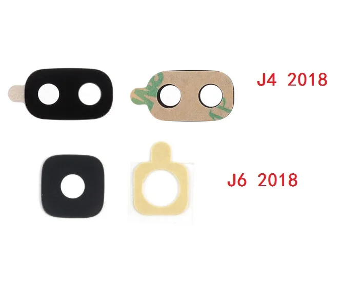 

10pcs Rear Back Camera Glass Lens Cover with Adhesive Sticker For Samsung Galaxy J4 2018 J6 2018 J8 2018