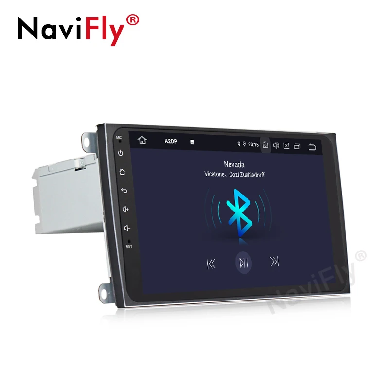 Clearance NaviFly 2G+16G Android 9.0 IPS+DSP GPS Autoradio multimedia player for Porsche Cayenne 2003-2010 with GPS navigation stereo 4