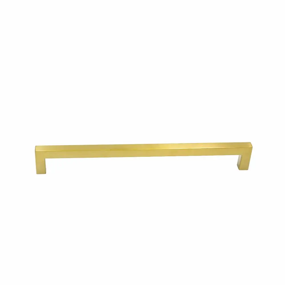 Goldenwarm мебельные ручки золотая для шкафа Ручки Современная Нержавеющая сталь