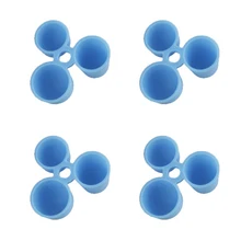 4 шт. Карандаш для письма защита глаз мягкий карандаш для рисования 3 пальца портативный нетоксичный силикон для коррекции осанки школы