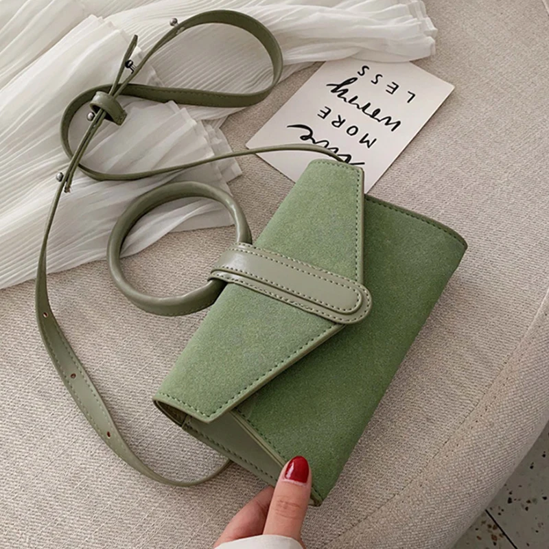 

Fashion suede Leather Crossbody Bags For Women 2019 Small Chain Handbag small bag Hand Bag Ladies Designer Evening Bags