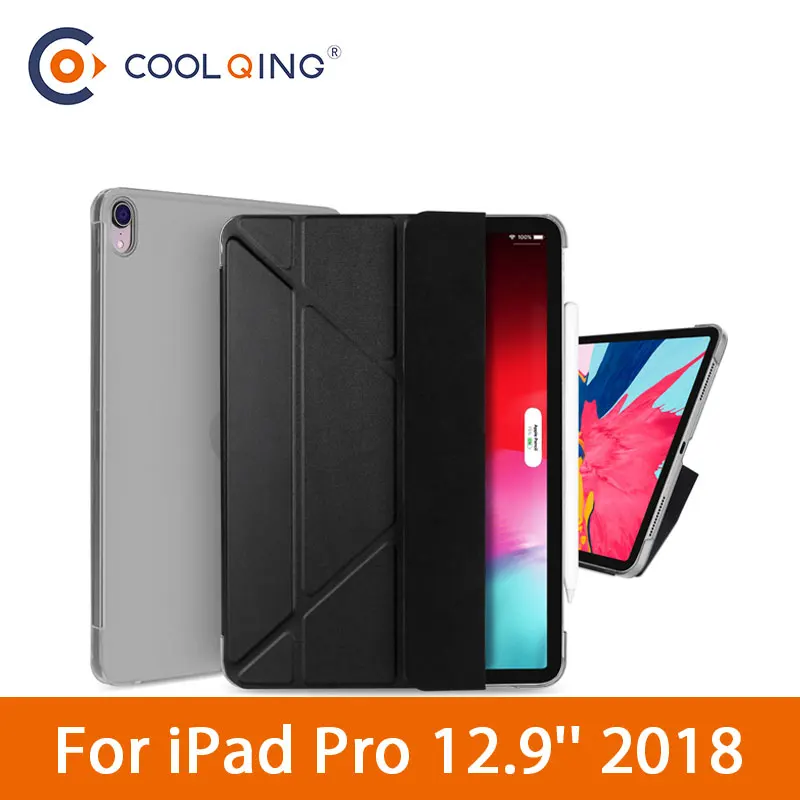 

Tablets Case For iPad Pro 12.9 2018 Smart Wake/Sleep Multifolded Protective Cover Tablet Case For iPad Pro iPad 2018 Case 12.9''