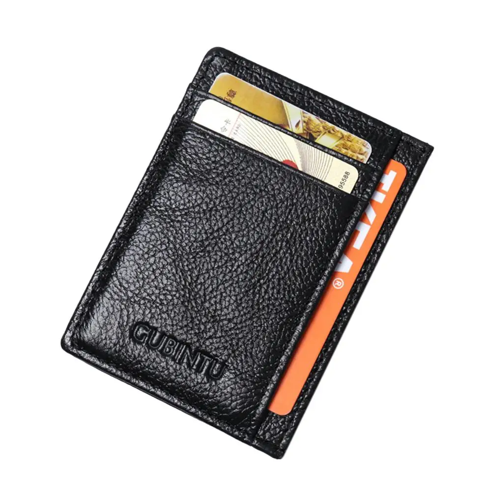 Banabanma Men Wallet Concise Hardwearing Leather Portable Bus Card Bag Wallets and Purses Fashion Wallet Men Coin Purses ZK40