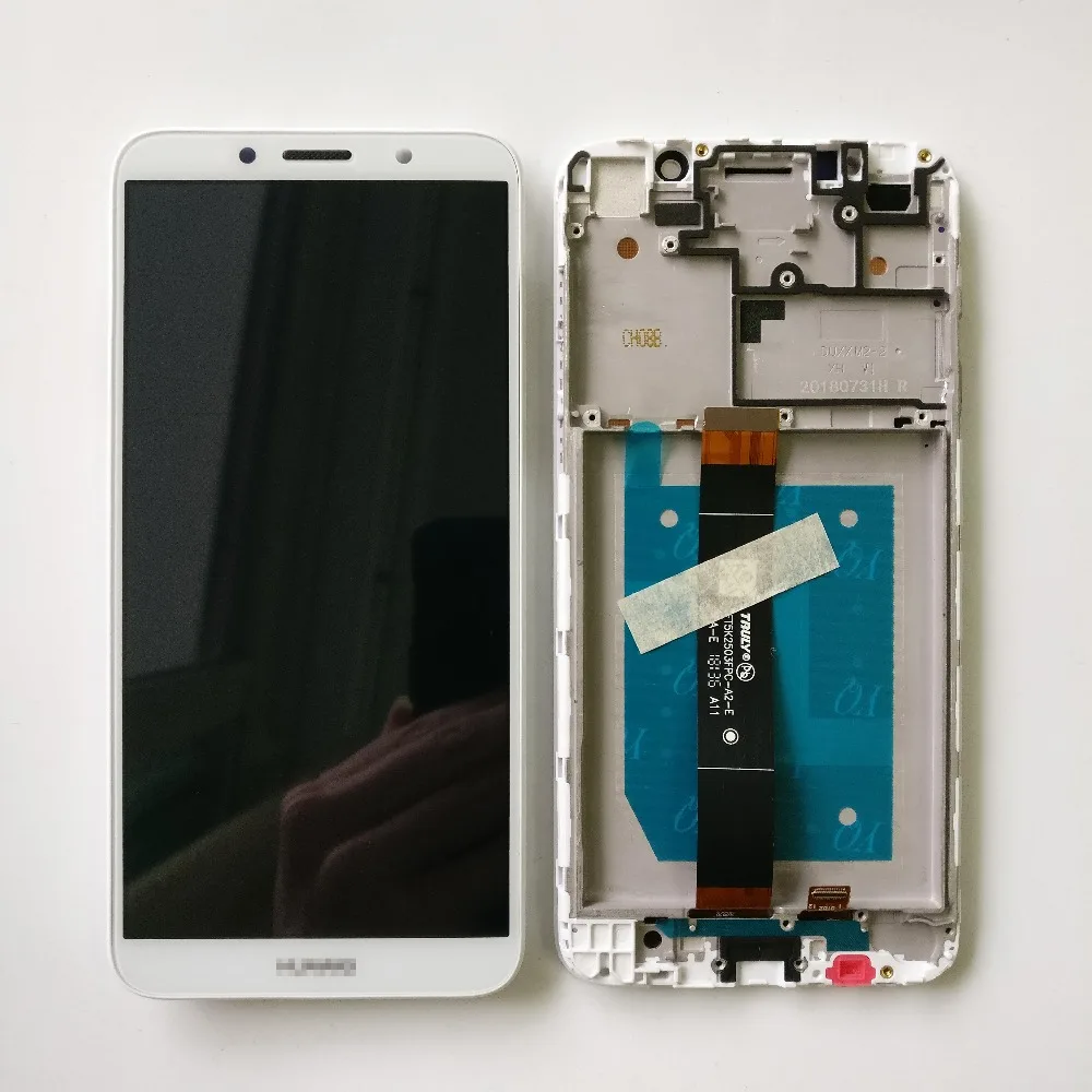 Новинка 2018 100% тест 5 45 дюйма для Huawei Y5 / prime полный ЖК дисплей дигитайзер сенсорного