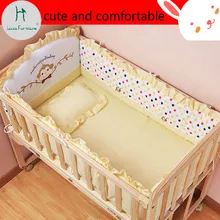 Луи мода детская кровать детские твердые деревянные краски бесплатно качалка push переменная настольная Колыбель