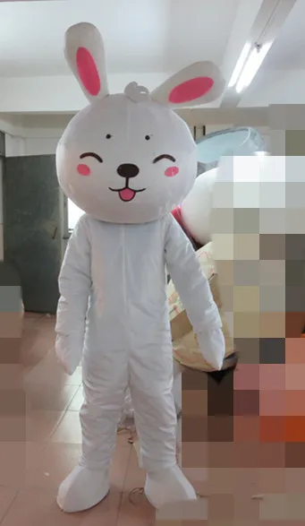 

Latest high quality on sale,fast shipping, lowest price high quality white rabbit mascot Costume Holiday special clothing
