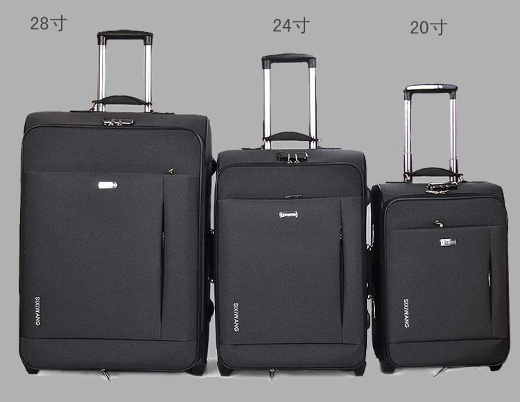 Хит, чемодан для путешествий, чемодан из материала Оксфорд, Мужская Дорожная сумка для багажа на колесиках, Женский брендовый чемодан на колесиках, сумка на колесиках
