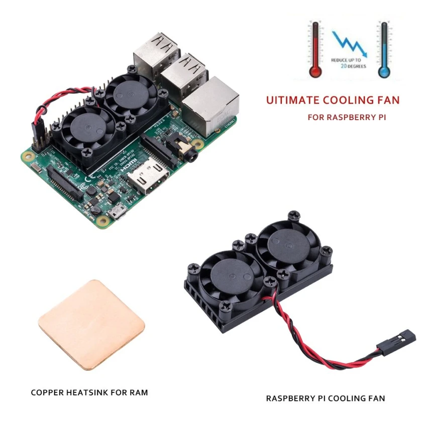 raspberry pi dual fan-1