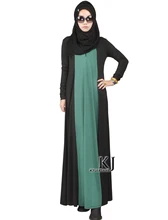 Muslim Dress Abaya in Dubai Islamic Clothing For Women Jilbab Djellaba Robe Musulmane Turkish Women Clothing Patchwork Dresses
