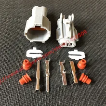 5 компл. Женский мужской комплект 2 Pin Авто дневные ходовые огни Разъем Автомобильный 7123-1424-40