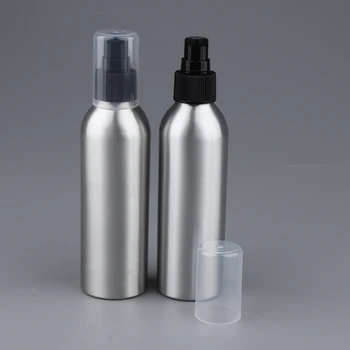

2Pcs Black Aluminum Empty Bottle with Pump for Essential Shampoo Empty Shampoo Bottle with Pump Reusable Liquid Bottle