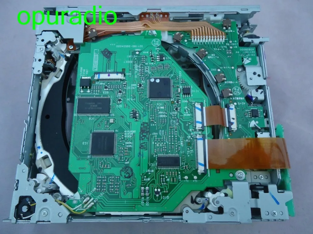 Fujitsu десять 4 механизм CD CH-05-431 погрузчик для Sequoia Tundra Сиенна голосовая навигация DENSO 86120 автомобилей Радио