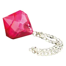 Женщины самообороны сигнализации 130 дБ Алмазная форма защиты Анти-брелок с волком для девочки ребенка Личная безопасность оповещения