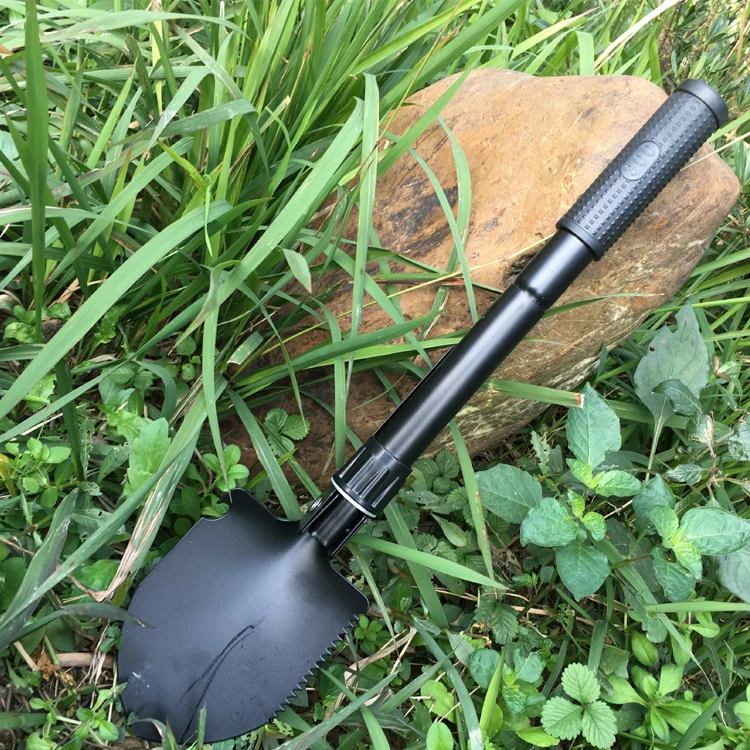 

Outdoor worker shovel multifunctional shovel, military shovel, vehicle mounted self-defense thickening folding troop shovel.