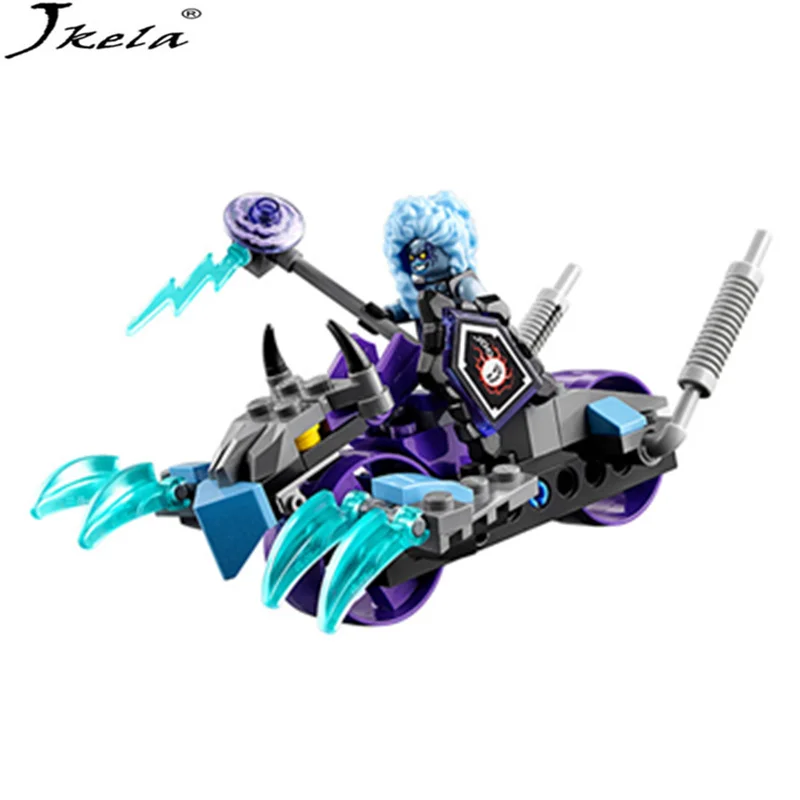 

BELA Nexo Knights Ruina's Makloksi Lance Building Blocks Bricks Toys Compatible LegoINGly Nexus Knights Children Model Gifts