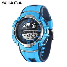 JAGA Kids Sports Watches Multifunction Electronic Wrist Watches Waterproof Diver Sports Children Watch Regarder M937