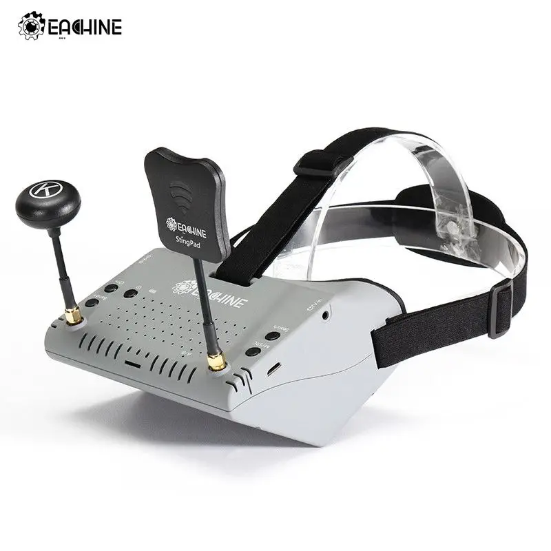 

Hot New Eachine EV900 5.8G 40CH HDMI AR VR FPV Goggles 5 Inch 1920*1080 HD Display Built-in Battery