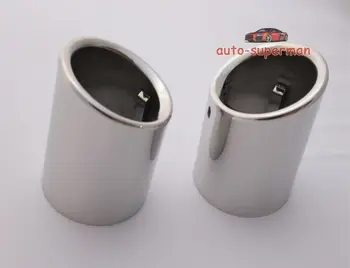 

CHROME EXHAUST MUFFLER TIP For VW Tiguan 2009-2016