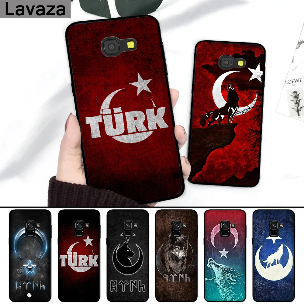 Lavaza флаг Турция Стамбул волк силиконовый чехол для Samsung A3 A5 2016 2017 A6 плюс A7 A8 A9 A10 A30
