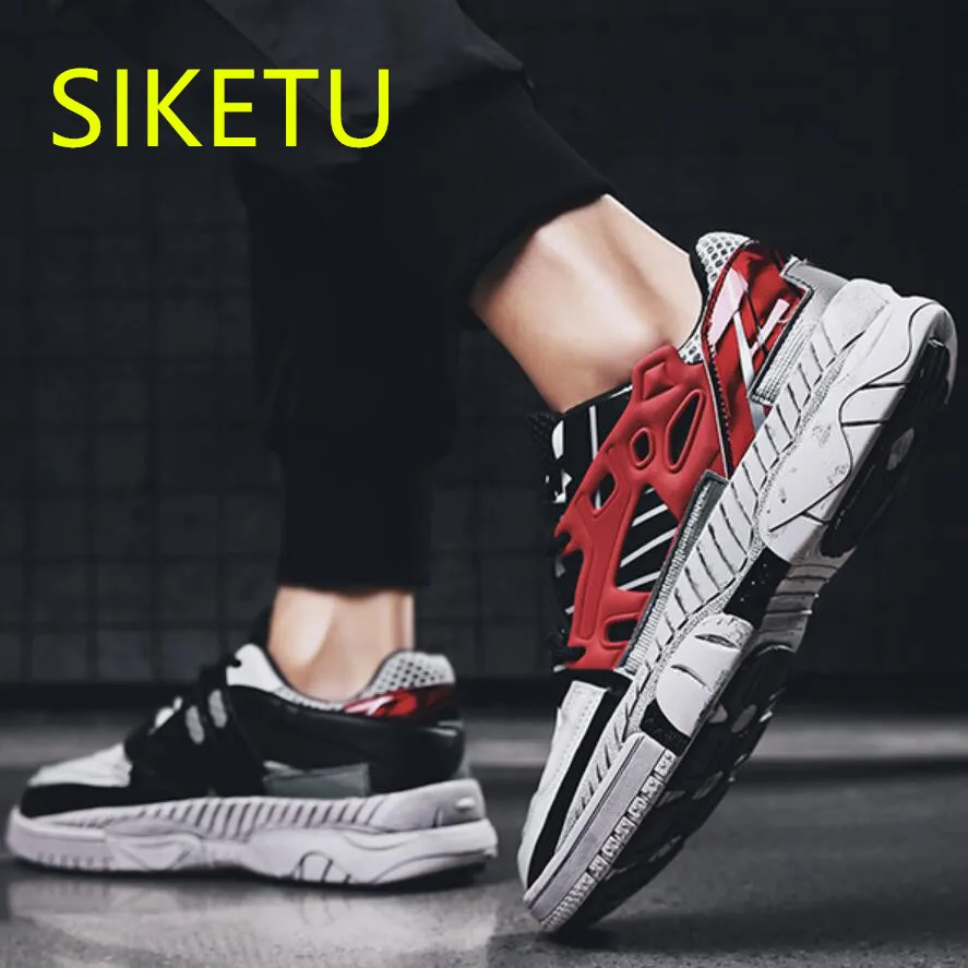 

2019 Free shipping Spring and autumn fashion sandals men shoes casual shoes Wild Flats teen p453