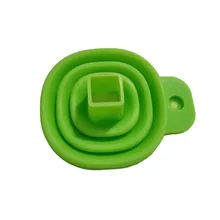 Кухонная телескопическая воронка, силиконовая складная Мини-телескопическая воронка, переносная Бытовая жидкая дозирующая воронка, инструменты 9329