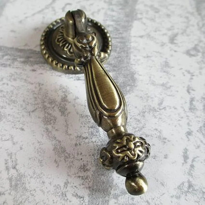 65mm shaky pendant dresser knob pull drawer pull handle hanging kitchen cabinet knob handle pull antique bronze decorative - Decorative Drawer Pulls 65mm shaky pendant dresser knob pull drawer pull handle hanging kitchen cabinet knob handle pull antique bronze decorative - Decorative Drawer Pulls