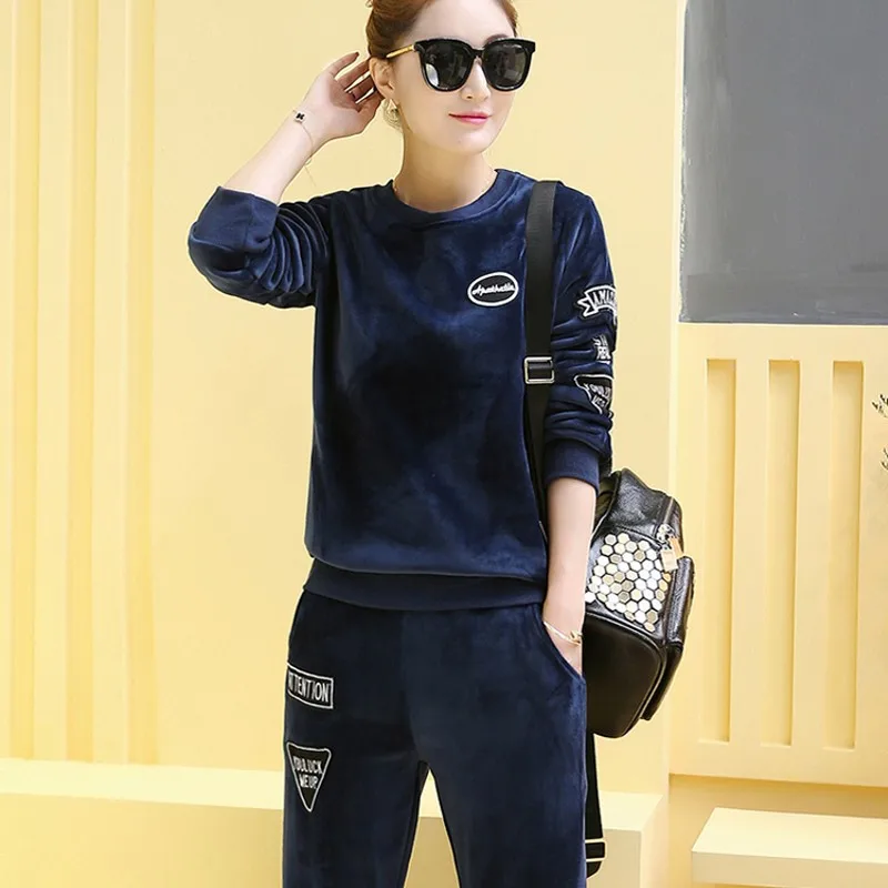 women suits with pants and jacket set autumn woman sets of