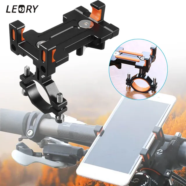 Best Offers Aluminium Alloy Smartphone Clip MTB Bike Bicycle Phone Holder Bracket Motorcycle Handlebar Stand Mount For Mobile Cell Phone GPS