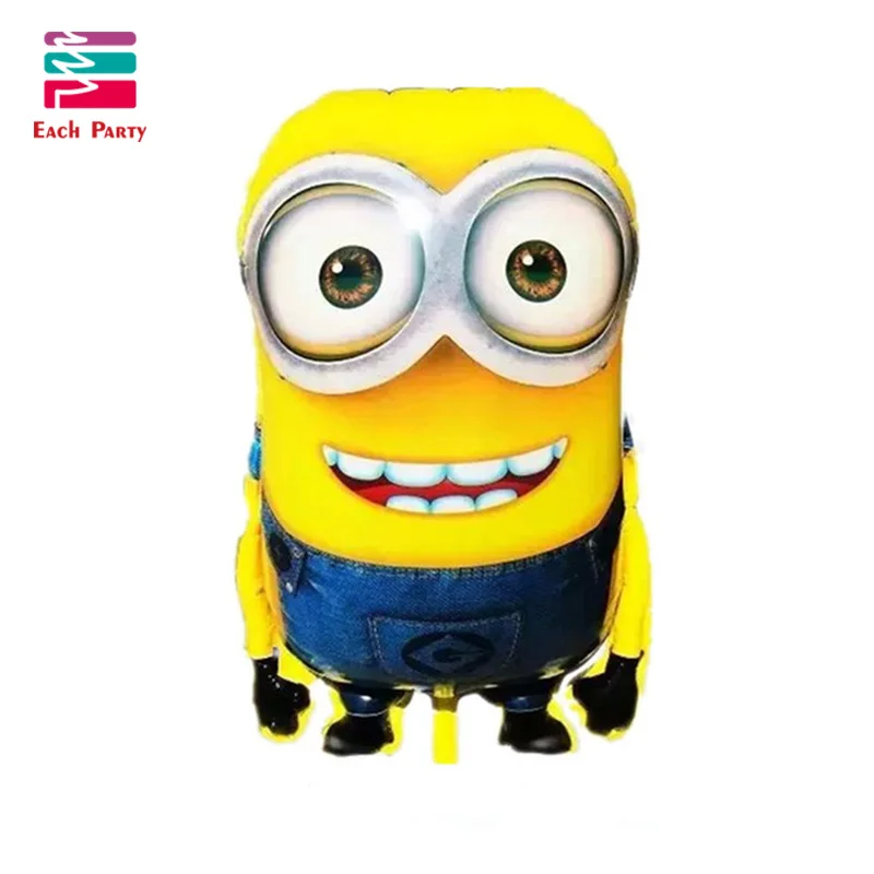 

Foil Balloons Despicable Me balloon Minions Wedding Birthday Party Decorations kids ballon Toys 1pc New large size double eyes