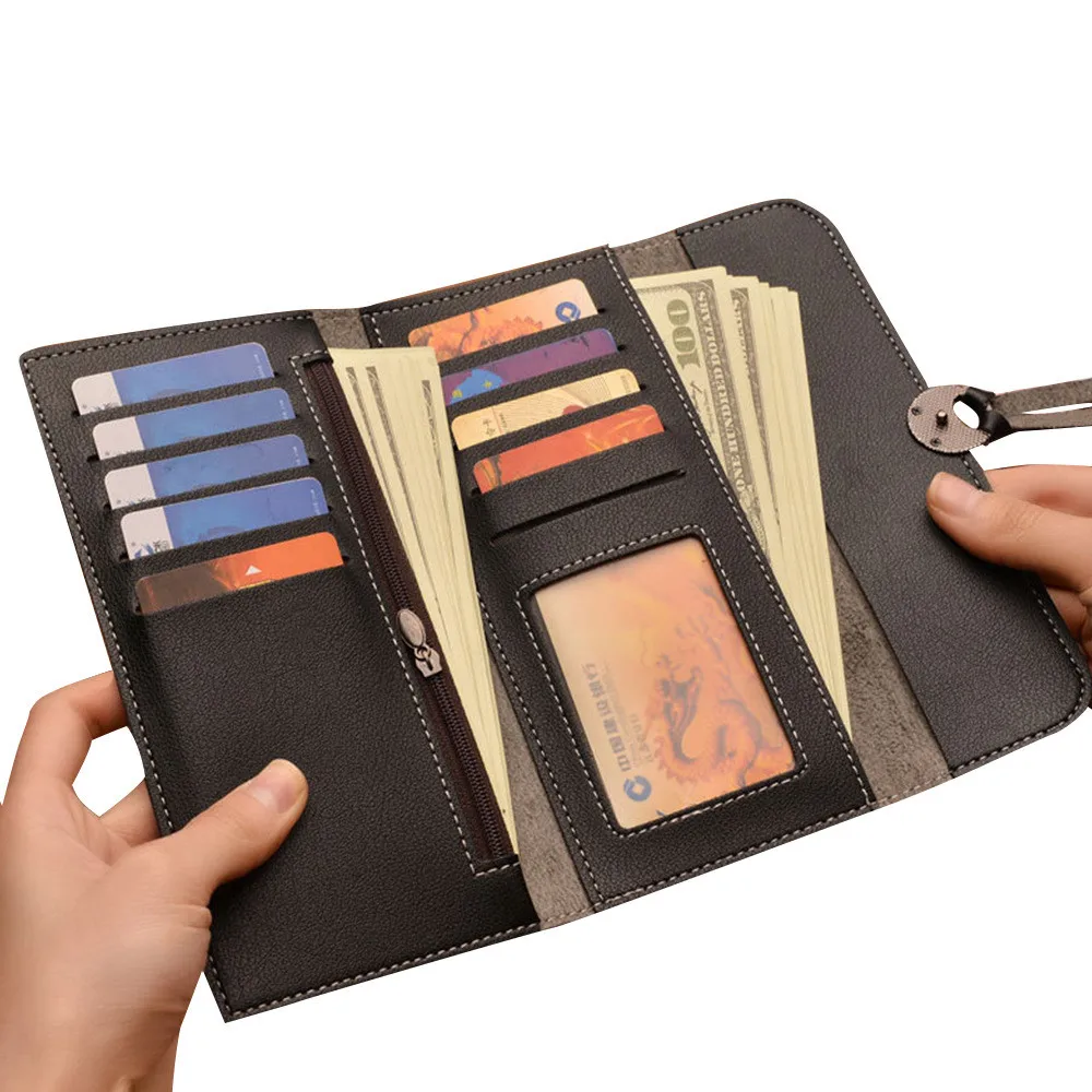 Aelicy женский кошелек из искусственной кожи высокого качества длинный модный длинный кошелек большая емкость мульти-держатель для карт кошелек посылка для карт