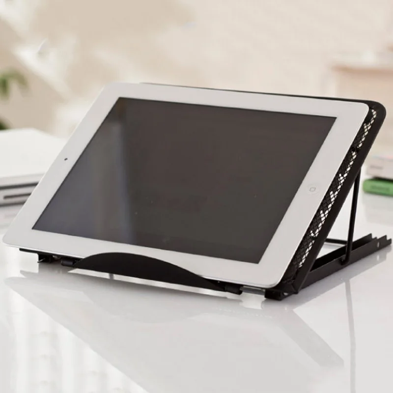 Регулируемая подставка для ноутбука складной охлаждающий сетчатый кронштейн настольный офисный планшет подставка для чтения Держатель для снижения тепла поддержка