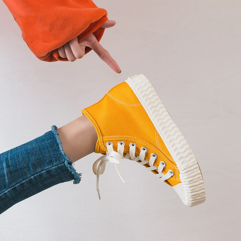 trendy canvas shoes