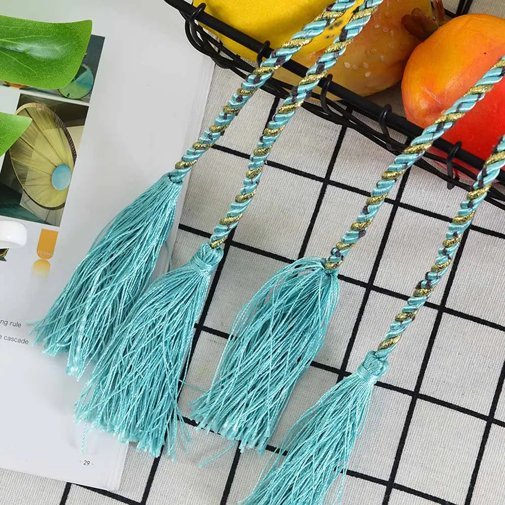 2 Pcs Curtain Buckle Strap Tieback Hook Holder Accessories Decoration for Home Bedroom SDF-SHIP
